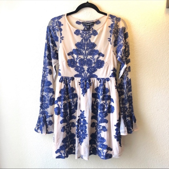 Temecula mini dress For Love & Lemons floral print dress size medium - Picture 8 of 9